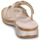 Schoenen Dames Leren slippers Ara Hawaii 2.0 Goud / Zand