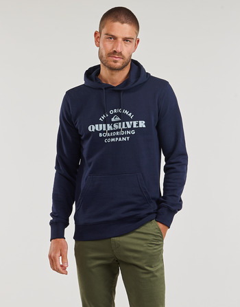 Textiel Heren Sweaters / Sweatshirts Quiksilver TRADESMITH HOODIE Marine
