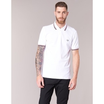 Textiel Heren Polo's korte mouwen Fred Perry  Wit