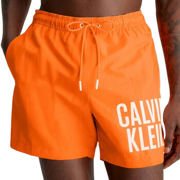 Textiel Heren Zwembroeken/ Zwemshorts Calvin Klein Jeans  Orange