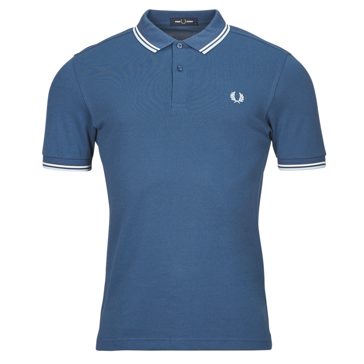 Textiel Heren Polo's korte mouwen Fred Perry TWIN TIPPED FRED PERRY SHIRT Blauw / Wit