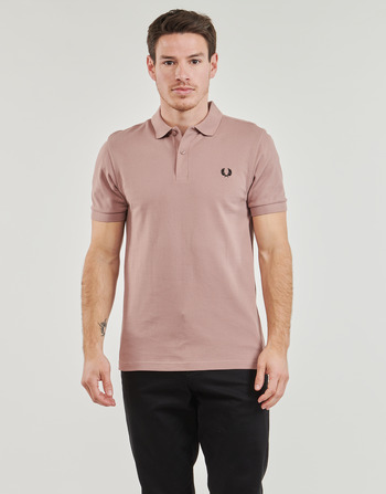 Fred Perry PLAIN FRED PERRY SHIRT Roze / Zwart