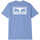 Textiel Heren T-shirts & Polo’s Obey eyes 3 Violet