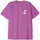 Textiel Heren T-shirts & Polo’s Obey int. visual industries Violet