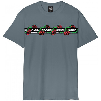Textiel Heren T-shirts & Polo’s Santa Cruz Dressen roses ever-slick Grijs