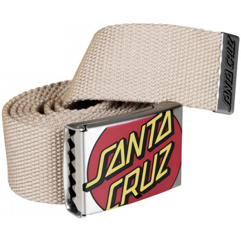 Accessoires Heren Riemen Santa Cruz Crop dot belt Beige