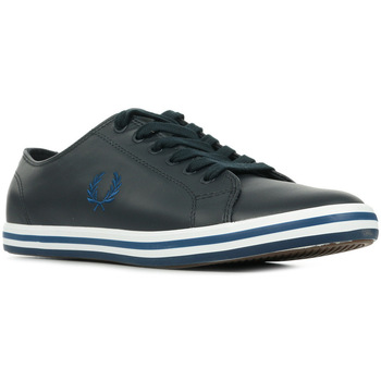 Fred Perry Kingston Leather Blauw