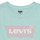 Textiel Meisjes T-shirts korte mouwen Levi's BATWING TEE Blauw / Pastel / Roze / Pastel