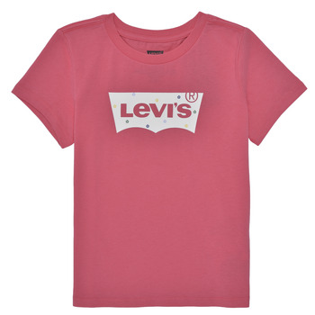 Levi's MULTI DAISY BATWING TEE Roze / Wit