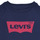 Textiel Meisjes Sweaters / Sweatshirts Levi's BATWING CREWNECK SWEATSHIRT Marine / Rood