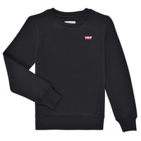 Textiel Jongens Sweaters / Sweatshirts Levi's MINI LOGO CREWNECK SWEATSH Zwart