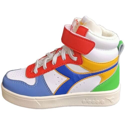 Schoenen Kinderen Sneakers Diadora 501.178316 - MAGIC BASKET MID PS Multicolour