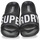 Schoenen Heren Slippers Superdry Sandales De Piscine Véganes Core Zwart / Wit