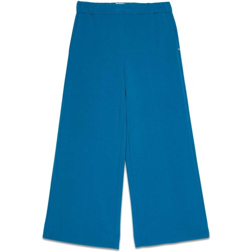 Textiel Dames Broeken / Pantalons Ottodame Pantalone - Pant Blauw