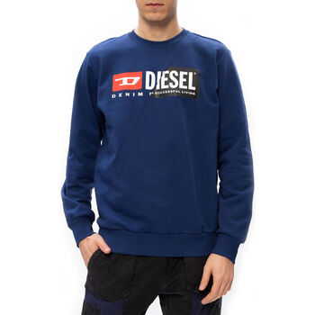 Textiel Heren Sweaters / Sweatshirts Diesel s-girk-cuty a00349 0iajh 8mg blue Blauw
