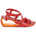 Schoenen Dames Sandalen / Open schoenen United nude MOBIUS SIA MID Rood / Orange