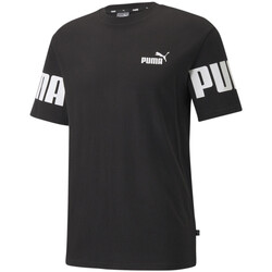Textiel Heren T-shirts & Polo’s Puma  Zwart