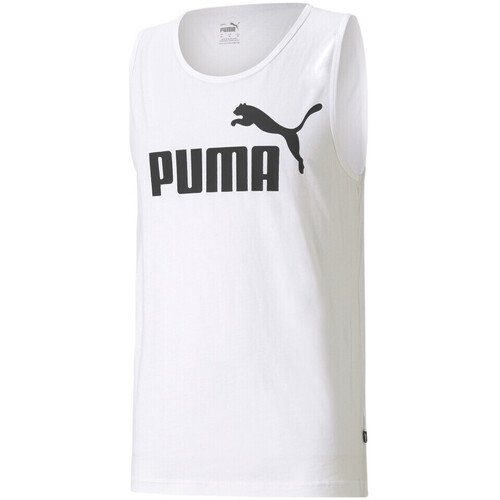 Textiel Heren Mouwloze tops Puma  Wit