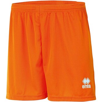 Textiel Heren Korte broeken / Bermuda's Errea Pantaloni Corti  New Skin Panta Ad Arancione Orange