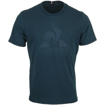 Textiel Heren T-shirts korte mouwen Le Coq Sportif Monochrome Tee Ss Blauw