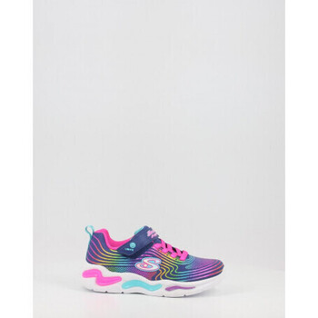 Schoenen Meisjes Sneakers Skechers WAVY BEAMS 302338 Multicolour