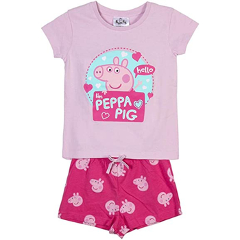 Textiel Meisjes Pyjama's / nachthemden Dessins Animés 2200009232 Roze