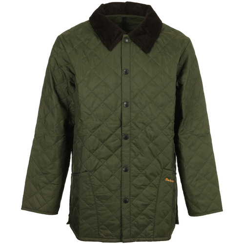 Textiel Heren Jacks / Blazers Barbour Liddesdale Quilt Groen