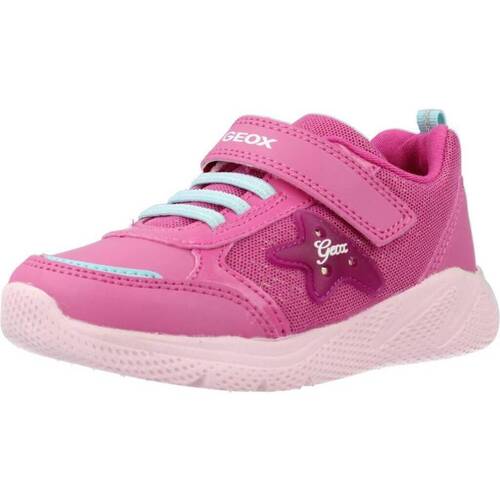 Schoenen Meisjes Lage sneakers Geox B SPRINTYE GIRL Roze