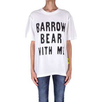 Textiel T-shirts korte mouwen Barrow F3BWUATH130 Wit