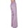 Textiel Dames 5 zakken broeken Elisabetta Franchi PA00336E2 Violet