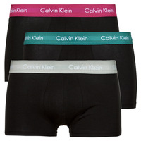 Ondergoed Heren Boxershorts Calvin Klein Jeans LOW RISE TRUNK 3PK X3 Zwart