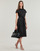 Textiel Dames Lange jurken Liu Jo MA4158 Zwart