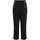 Textiel Dames Broeken / Pantalons Vila Trousers Winnie Wide 7/8 - Black Zwart