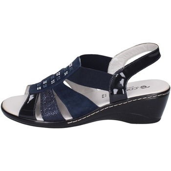 Schoenen Dames Sandalen / Open schoenen Confort EZ364 Blauw