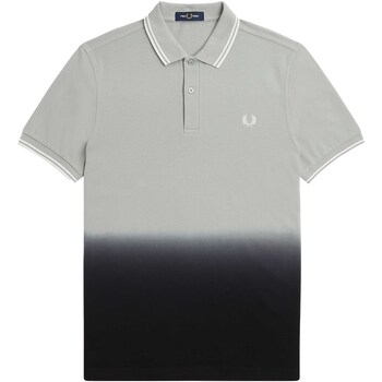 Textiel Heren T-shirts & Polo’s Fred Perry Fp Ombre Shirt Grijs