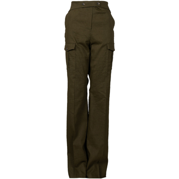 Textiel Dames Broeken / Pantalons Pinko 1B14A7 7435 | Apemaya Pantalone Groen