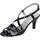 Schoenen Dames Sandalen / Open schoenen Confort EZ444 Zwart