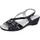 Schoenen Dames Sandalen / Open schoenen Confort EZ450 Zwart