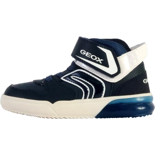Schoenen Meisjes Hoge sneakers Geox 220928 Blauw