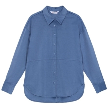 Textiel Dames Tops / Blousjes Compania Fantastica COMPAÑIA FANTÁSTICA Shirt 11057 - Blue Blauw