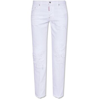 Textiel Heren Skinny Jeans Dsquared S71LB1055 Wit