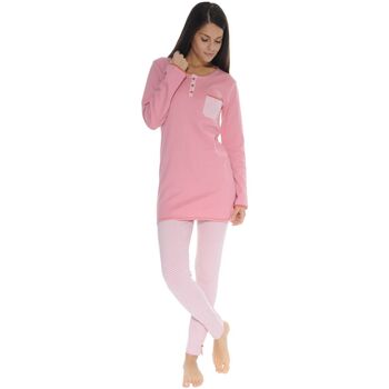 Textiel Dames Pyjama's / nachthemden Christian Cane ANNA Roze