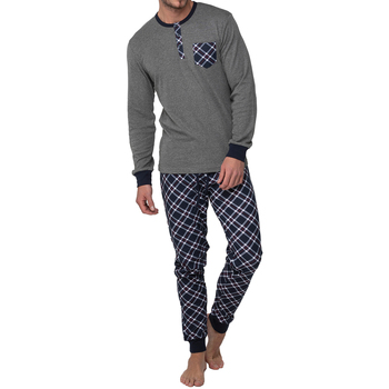 Textiel Heren Pyjama's / nachthemden Abanderado A0CHJ-1LE Grijs