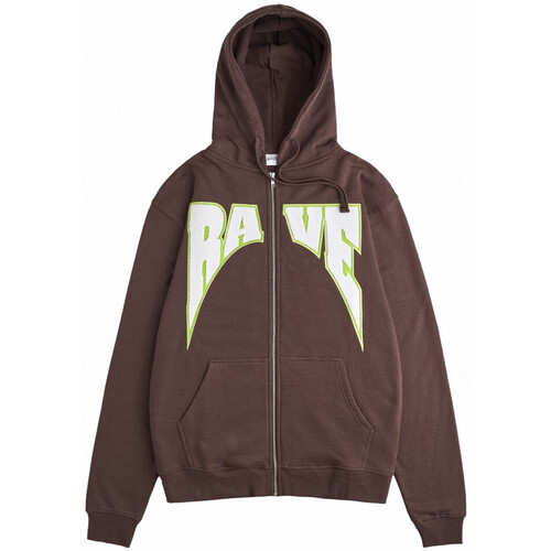 Textiel Heren Sweaters / Sweatshirts Rave Academy hoodie Brown