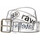 Accessoires Heren Riemen Rave Core logo belt Wit