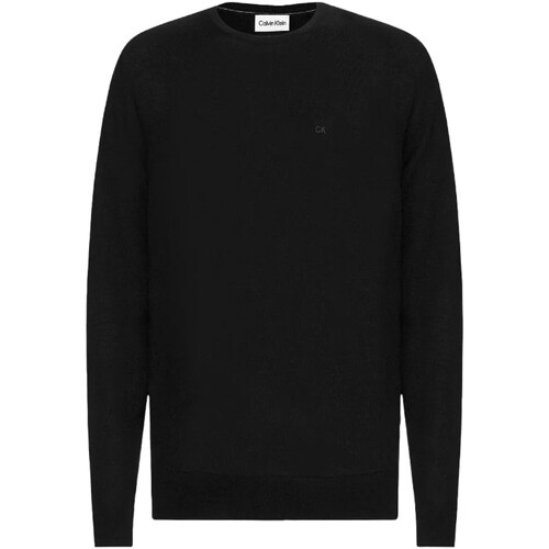 Textiel Heren T-shirts korte mouwen Calvin Klein Jeans K10K109474 Zwart