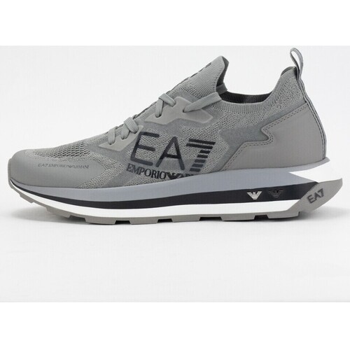 Schoenen Heren Lage sneakers Emporio Armani EA7 Zapatillas  en color gris para Grijs