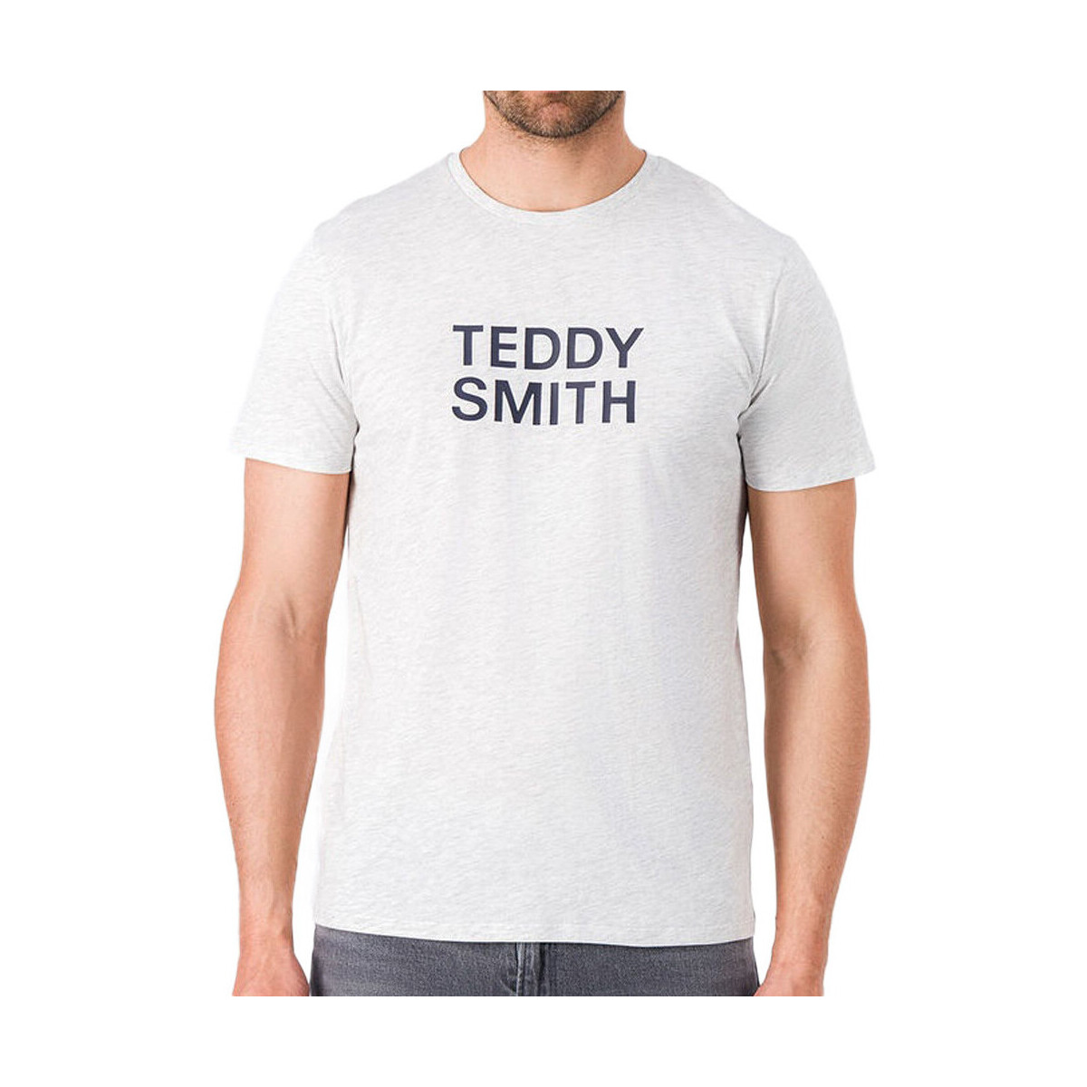 Textiel Heren T-shirts & Polo’s Teddy Smith  Wit