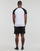 Textiel Heren T-shirts korte mouwen Superdry ESSENTIAL LOGO BASEBALL TSHIRT Wit / Zwart