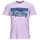Textiel Heren T-shirts korte mouwen Superdry CALI STRIPED LOGO T SHIRT Violet